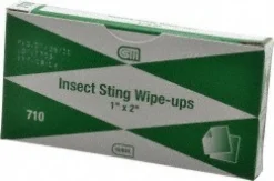 Antiseptics, Ointments & Creams: Product Type: Pain Relief; Form: Wipe; Container Type: Packet