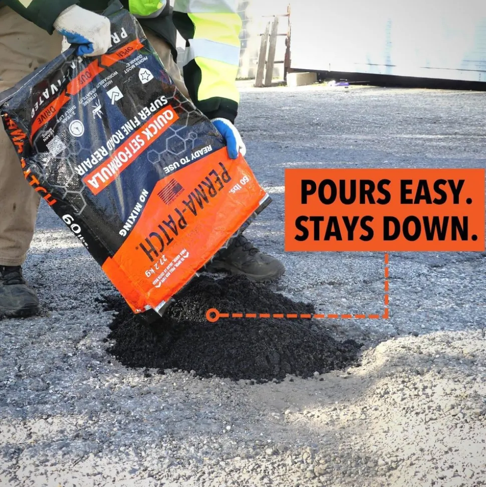 Asphalt Patch: 60 lb Bag