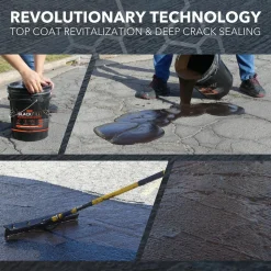 Asphalt Repair Compounds: Product Type: Asphalt Patch; Color: Black; Container Size: 5 gal; Container Type: Pail