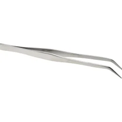 Assembly Tweezer: Stainless Steel, Straight Tip, 6-1/2