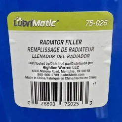 Automotive Battery & Radiator Filler