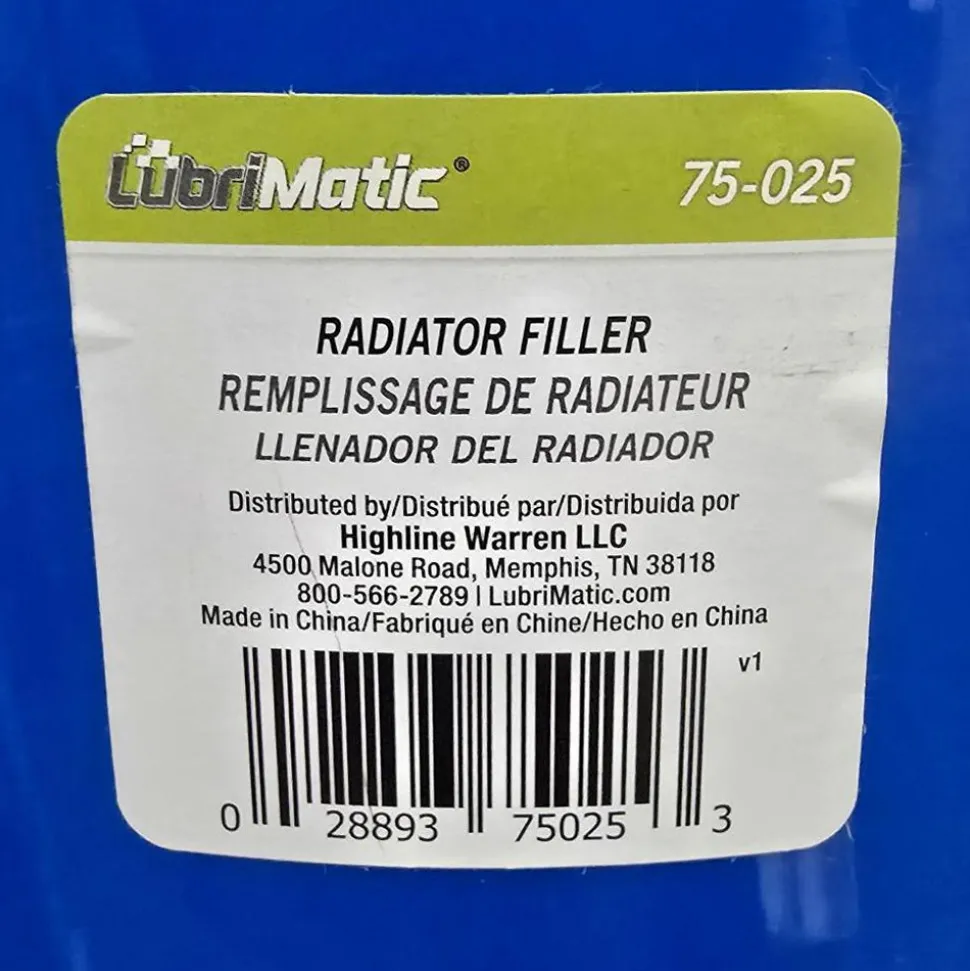 Automotive Battery & Radiator Filler