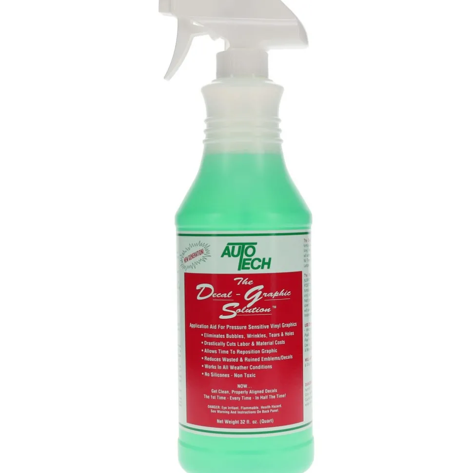 Automotive Detail Cleaner: Application Fluid, 32 oz Spray Bottle