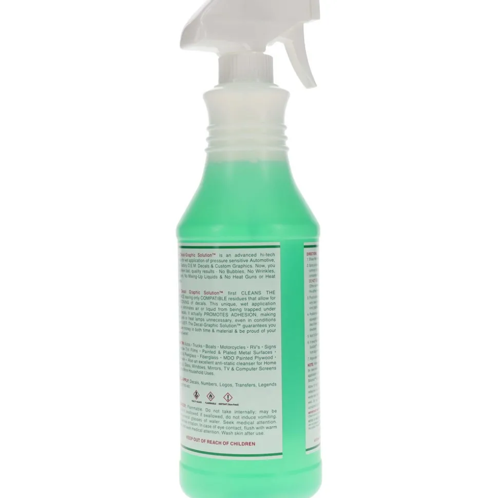 Automotive Detail Cleaner: Application Fluid, 32 oz Spray Bottle