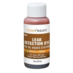 Automotive Leak Detection Dyes: Applications: Transmission Fluid, Fuel, Engine Oil, Engine Oil;Transmission Fluid;Fuel; Container Size: 1 oz; Container Type: Bottle