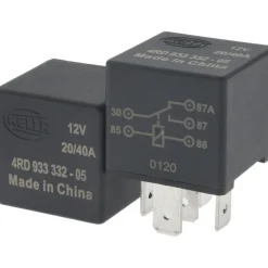 Automotive Relays: Type: Change-Over Relay; Contact Form: SPDT; Amperage Rating: 20/40