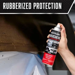 Automotive Rubberized Undercoating Spray Paint, Black, 15 oz