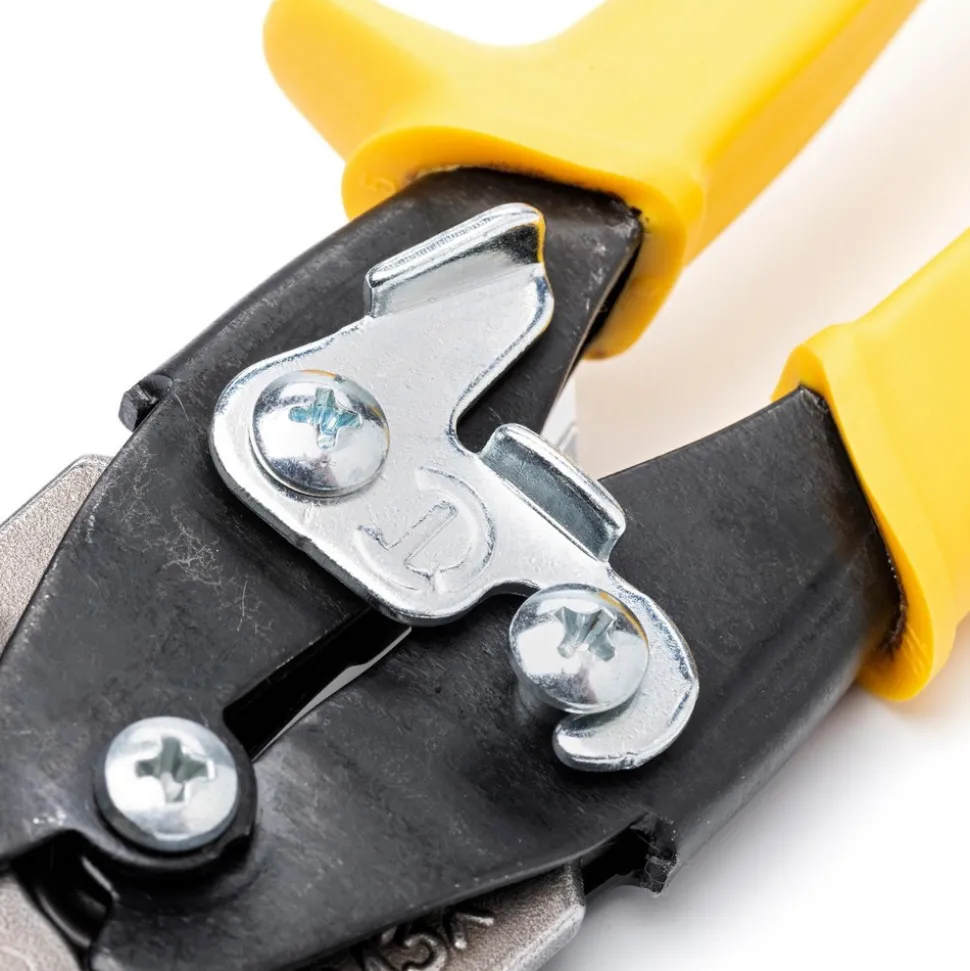 Aviation Snips: 9-3/4" OAL, 1-3/8" LOC, Jaw: Molybdenum Steel Blades