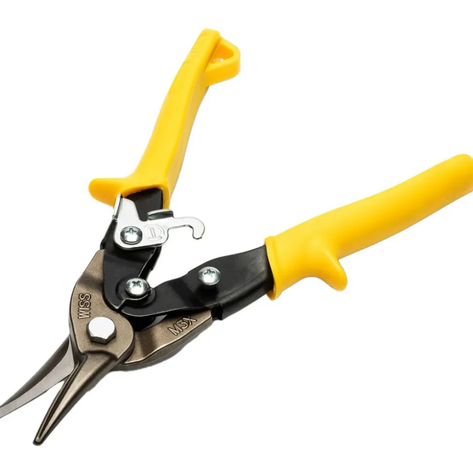Aviation Snips: 9-3/4" OAL, 1-3/8" LOC, Jaw: Molybdenum Steel Blades