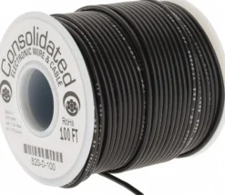 20 AWG, 10 Strand, 100' OAL, Tinned Copper Hook Up Wire