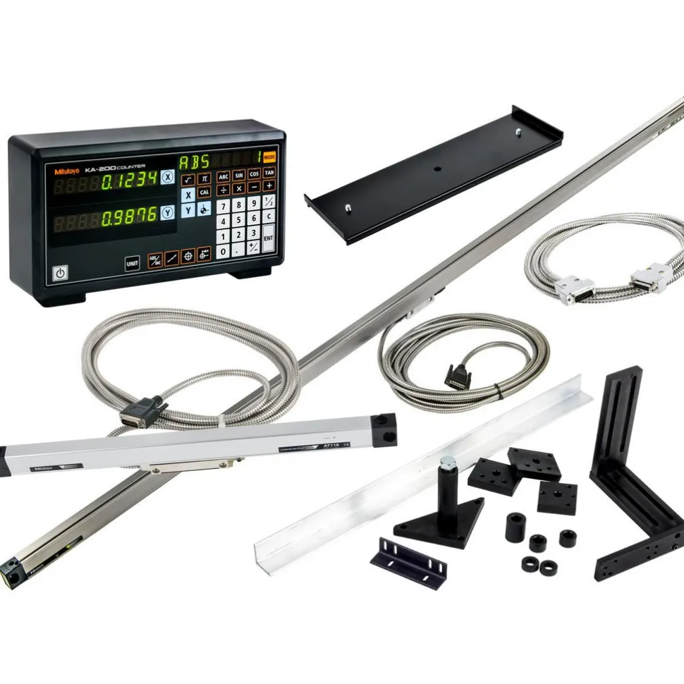 2-Axis Lathe Package with DRO, 12" X-Axis Travel, 60" Z-Axis Travel