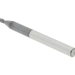 Ball End Mill: 1/16" Dia, 1/8" LOC, 4 Flute, Solid Carbide