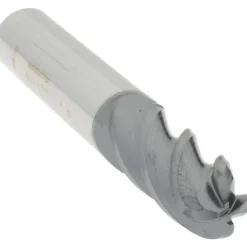 Ball End Mill: 3/8" Dia, 7/8" LOC, 4 Flute, Solid Carbide