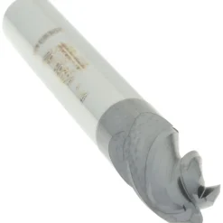 Ball End Mill: 1/4" Dia, 3/8" LOC, 4 Flute, Solid Carbide