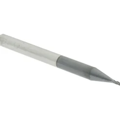 Ball End Mill: 1/32" Dia, 3/32" LOC, 4 Flute, Solid Carbide
