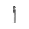 Ball End Mill: 3/16" Dia, 5/8" LOC, 4 Flute, Solid Carbide