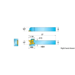 Ball End Mill Heads: Mill Diameter (mm): 25.40; Mill Diameter (Decimal Inch): 1.0000; Length of Cut (mm): 21.84