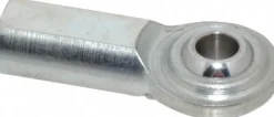 Ball Joint Linkage Spherical Rod End: 1/4-28" Shank Thread, 1/4" Rod ID, 3/4" Rod OD, 0.468" Shank Dia, 0.687" Shank Length, 2,225 lb Static Load Capacity
