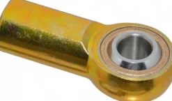 Ball Joint Linkage Spherical Rod End: 7/16-20" Shank Thread, 7/16" Rod ID, 1-1/8" Rod OD, 0.75" Shank Dia, 0.937" Shank Length, 4,300 lb Static Load Capacity