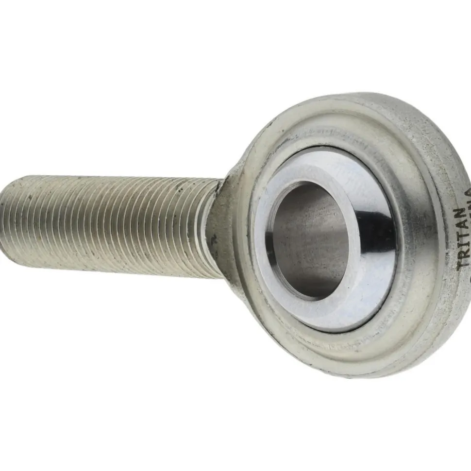 Ball Joint Linkage Spherical Rod End: 1/2-20" Shank Thread, 1/2" Rod ID, 1-5/16" Rod OD, 1-1/2" Shank Length, 8,386 lb Static Load Capacity