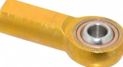 Ball Joint Linkage Spherical Rod End: 1/4-28" Shank Thread, 1/4" Rod ID, 3/4" Rod OD, 0.468" Shank Dia, 0.687" Shank Length, 2,545 lb Static Load Capacity