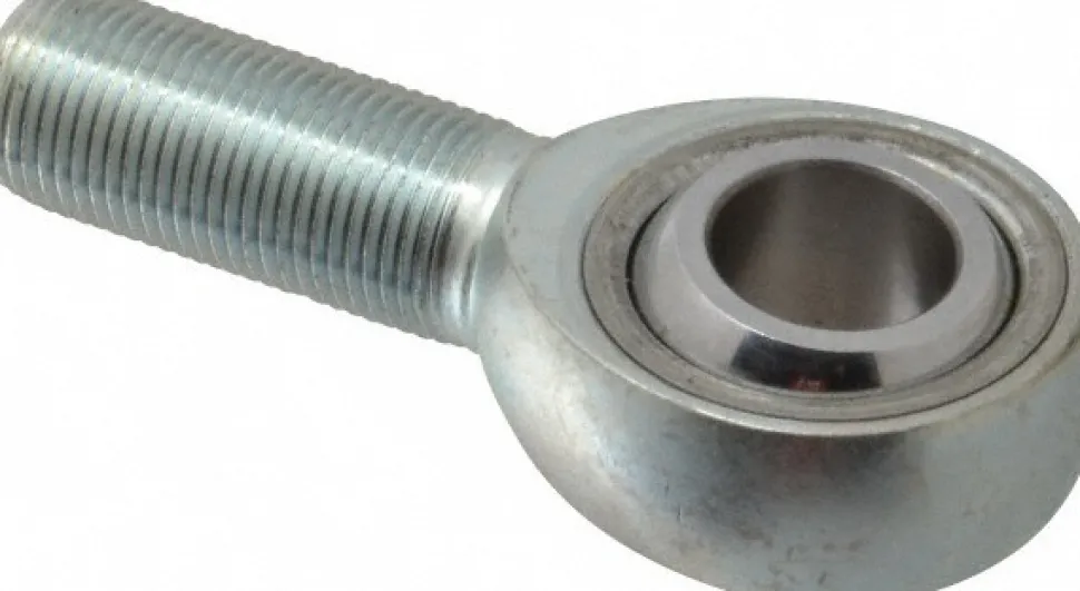 Ball Joint Linkage Spherical Rod End: 3/4-16" Shank Thread, 3/4" Rod ID, 1-3/4" Rod OD, 1-3/4" Shank Length, 28,090 lb Static Load Capacity