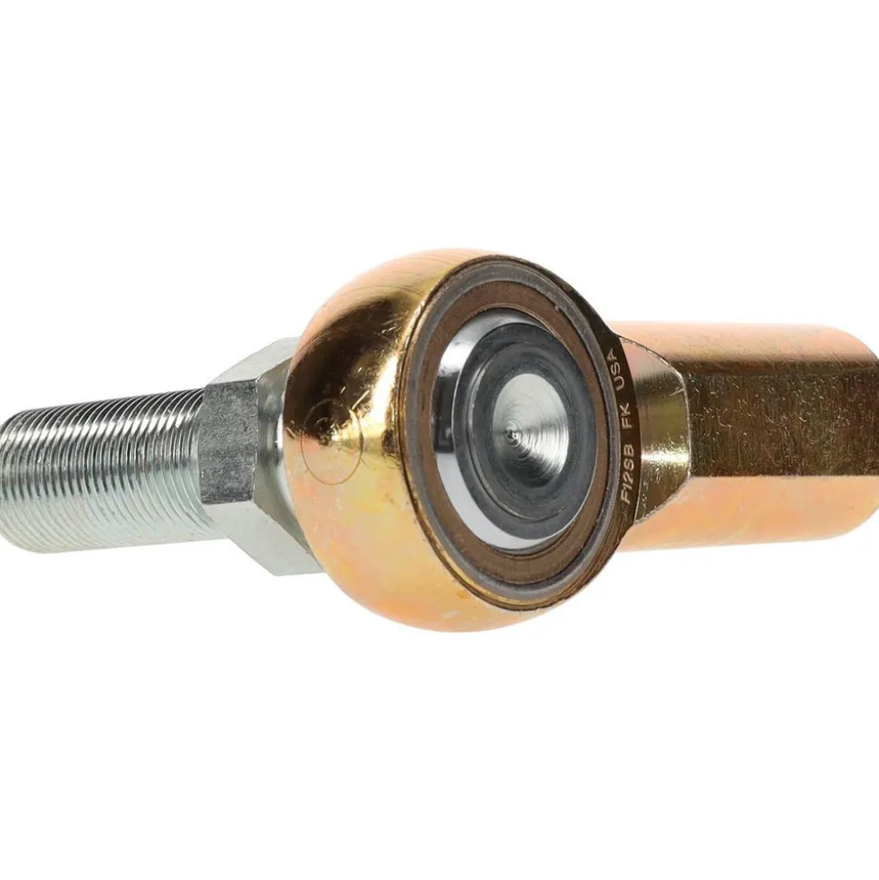 Ball Joint Linkage Spherical Rod End: 3/4-16" Shank Thread, 3/4" Rod ID, 1-3/4" Rod OD, 1.125" Shank Dia, 1.562" Shank Length, 11,550 lb Static Load Capacity