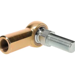 Ball Joint Linkage Spherical Rod End: 3/4-16" Shank Thread, 3/4" Rod ID, 1-3/4" Rod OD, 1.125" Shank Dia, 1.562" Shank Length, 11,550 lb Static Load Capacity