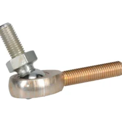 Ball Joint Linkage Spherical Rod End: 1/4-28" Shank Thread, 1/4" Rod ID, 3/4" Rod OD, 1" Shank Length, 2,168 lb Static Load Capacity