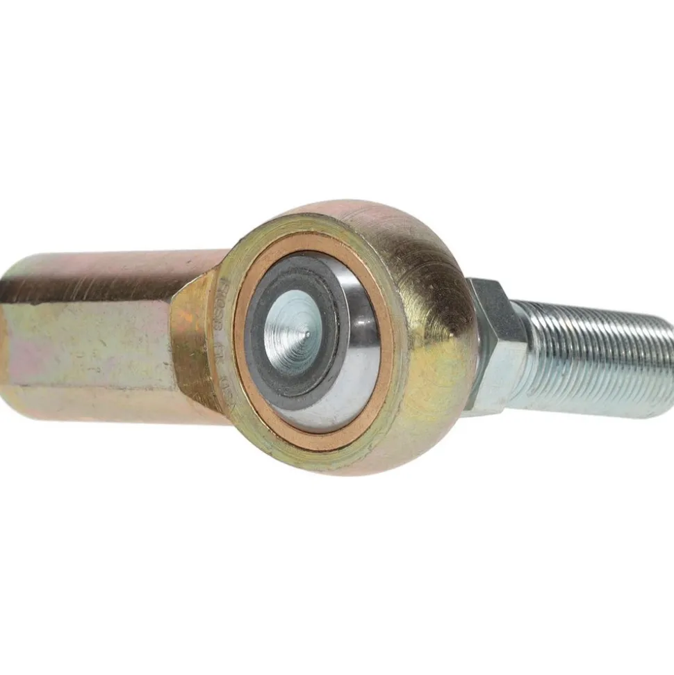 Ball Joint Linkage Spherical Rod End: 5/8-18" Shank Thread, 5/8" Rod ID, 1-1/2" Rod OD, 1" Shank Dia, 1-3/8" Shank Length, 7,400 lb Static Load Capacity
