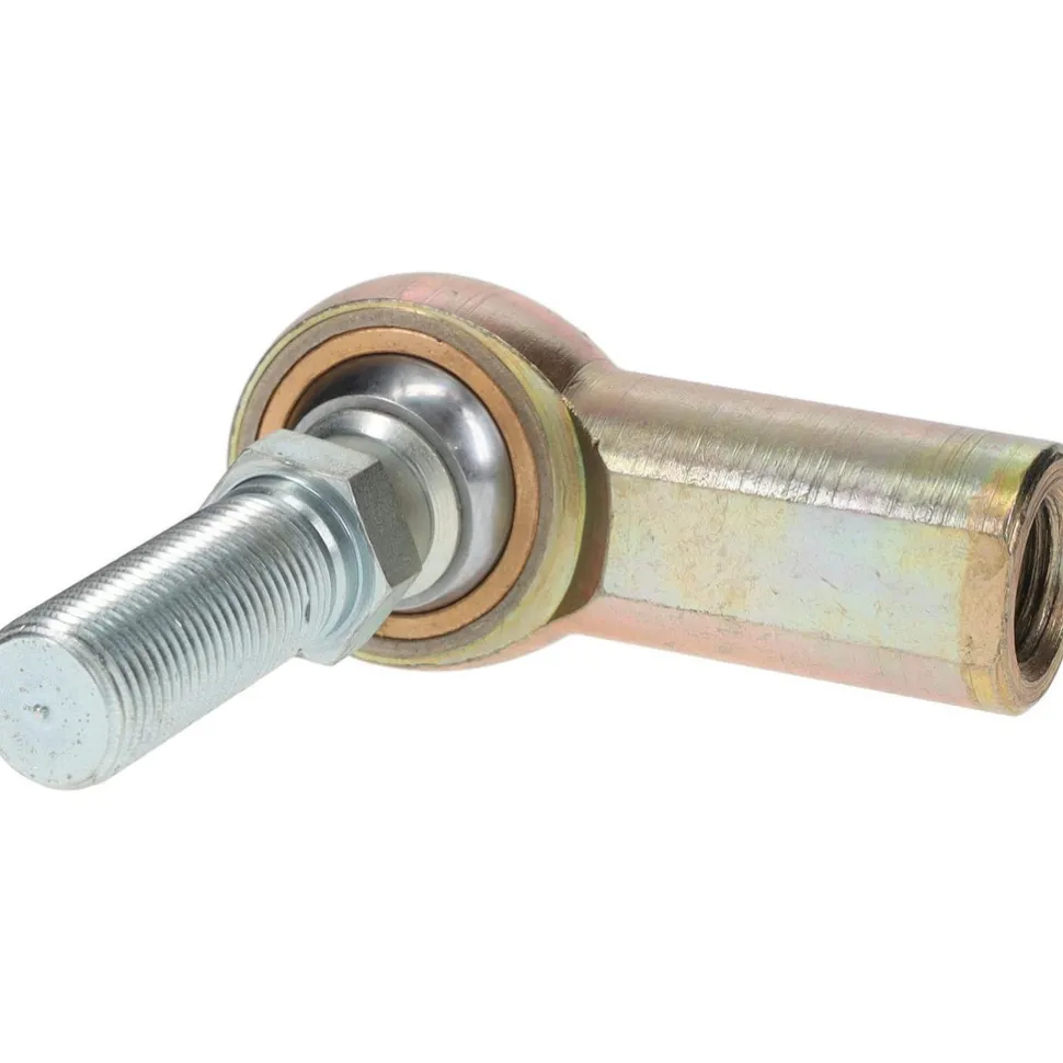 Ball Joint Linkage Spherical Rod End: 5/8-18" Shank Thread, 5/8" Rod ID, 1-1/2" Rod OD, 1" Shank Dia, 1-3/8" Shank Length, 7,400 lb Static Load Capacity