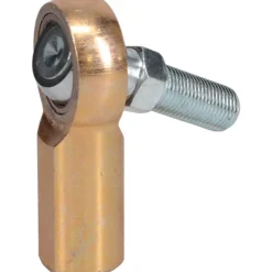 Ball Joint Linkage Spherical Rod End: 1/2-20" Shank Thread, 1/2" Rod ID, 1-5/16" Rod OD, 0.875" Shank Dia, 1.062" Shank Length, 6,700 lb Static Load Capacity