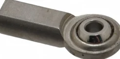 Ball Joint Linkage Spherical Rod End: 10-32" Shank Thread, 0.19" Rod ID, 5/8" Rod OD, 0.406" Shank Dia, 1/2" Shank Length, 930 lb Static Load Capacity