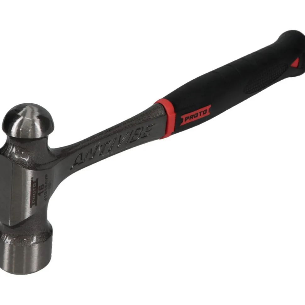 Ball Pein Hammer: 16.00 oz Head, Steel
