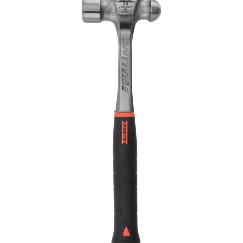Ball Pein Hammer: 24.00 oz Head, Steel