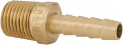 Barbed Hose Fitting: 1/4