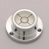 1" Base Dia x 0.44" Overall Height, 1 Circle, Brass Bull's Eye Circular Level