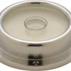 2-3/4" Base Dia x 0.69" Overall Height, 1 Circle, Brass Bull's Eye Circular Level