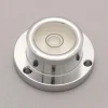 1" Base Dia x 0.44" Overall Height, 1 Circle, Brass Bull's Eye Circular Level