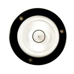 1-7/16" Base Dia x 0.25" Overall Height, 1 Circle, Plastic Bull's Eye Circular Level