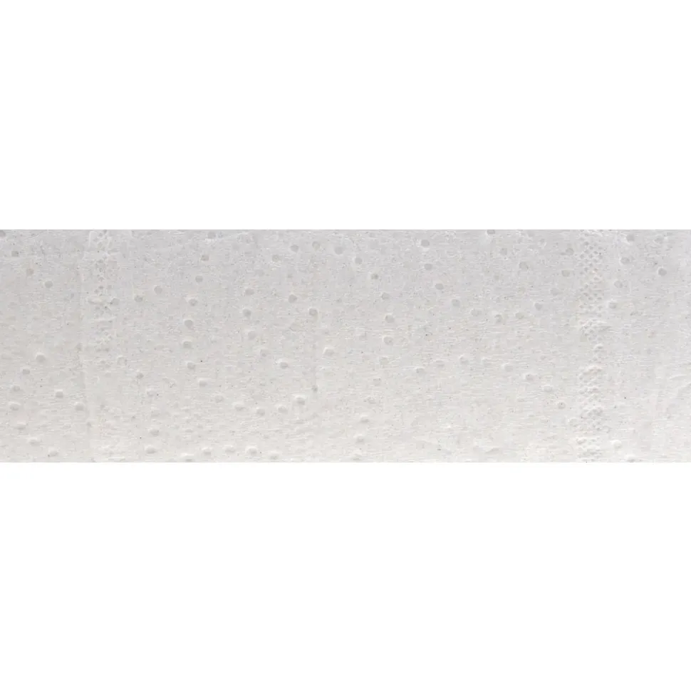 Bathroom Tissue: Standard Roll, Recycled Fiber, 2-Ply, White