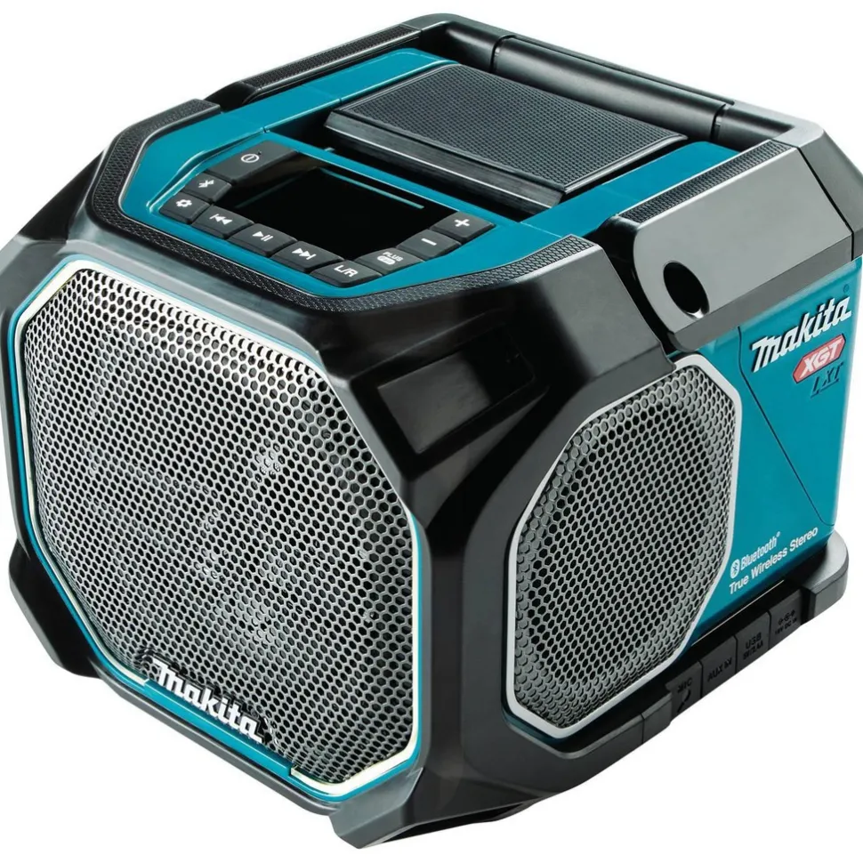Battery Charger, Bluetooth Speaker, Compact & Cordless, LCD