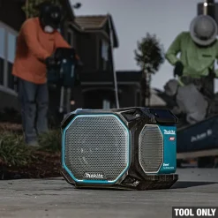 Battery Charger, Bluetooth Speaker, Compact & Cordless, LCD
