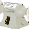 Bench Buffer: 6" Wheel Dia, 1/2" Arbor Hole Dia