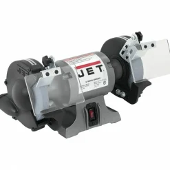 Bench Grinder: 6" Wheel Dia, 1/2" Arbor Hole Dia