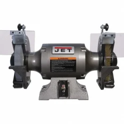 Bench Grinder: 8" Wheel Dia, 5/8" Arbor Hole Dia, 1 hp