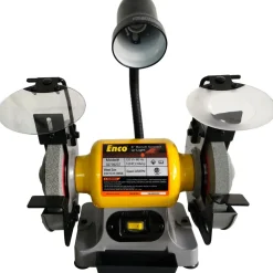 Bench Grinder: 6" Wheel Dia, 1/2" Arbor Hole Dia