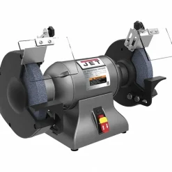 Bench Grinder: 10" Wheel Dia, 1" Arbor Hole Dia