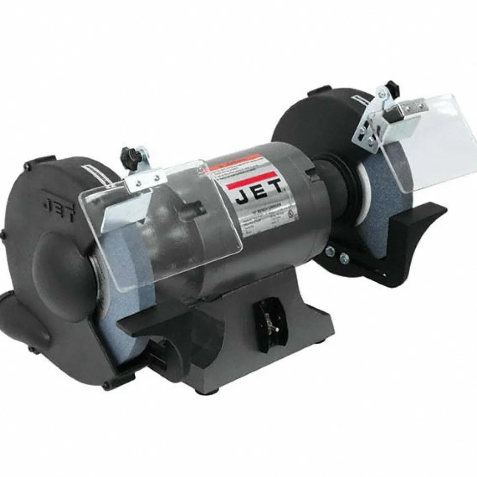 Bench Grinder: 10" Wheel Dia, 1" Arbor Hole Dia