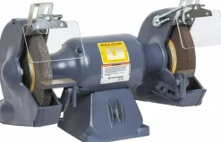Bench Grinder: 10" Wheel Dia, 7/8" Arbor Hole Dia
